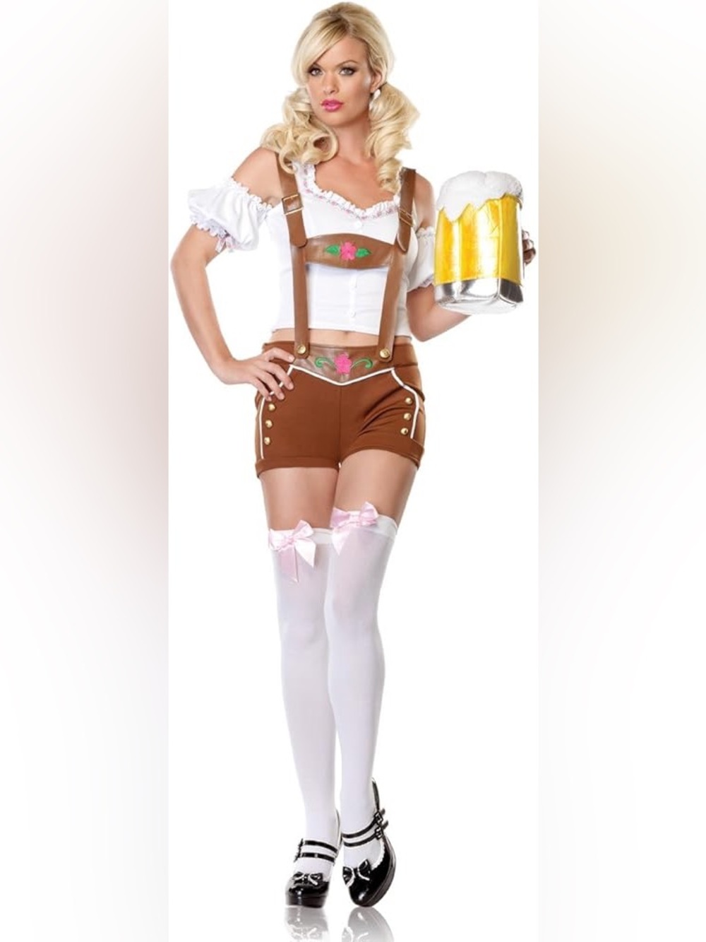 Leg Ave Brown Oktoberfest Lederhosen Sexy costume